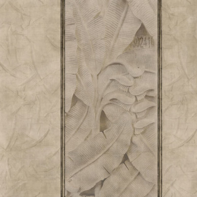 Tapet cu design minimalist, modern, inspirat de arta japoneza, cu un cer senin si ramuri subtiri de arbore.