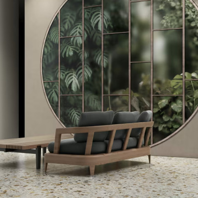 Fototapet Curiosity Variant 1 Glamora - design modern cu o vedere superbă asupra naturii