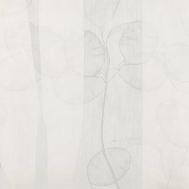 Tapet de perete Eterea, varianta 1, cu un design minimalist, ce prezintă ramuri delicate și frunze.