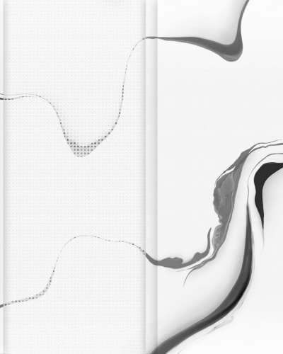 Wallpaper cu design abstract in tonuri de gri