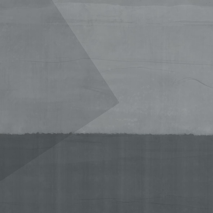 Tapet gri cu design geometric