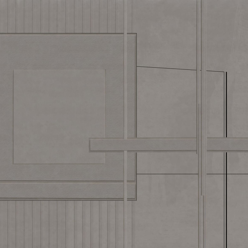 Tapet Denys, Variant 2, cu design geometric abstract