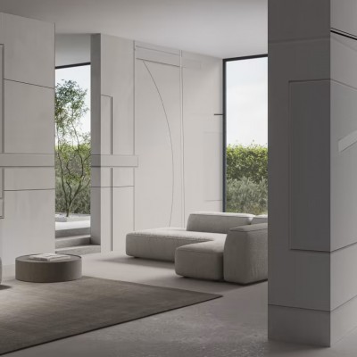 Tapet modern cu design minimalist, culori neutre, detalii subtile. Perfect pentru living, dormitor, hol sau baie.