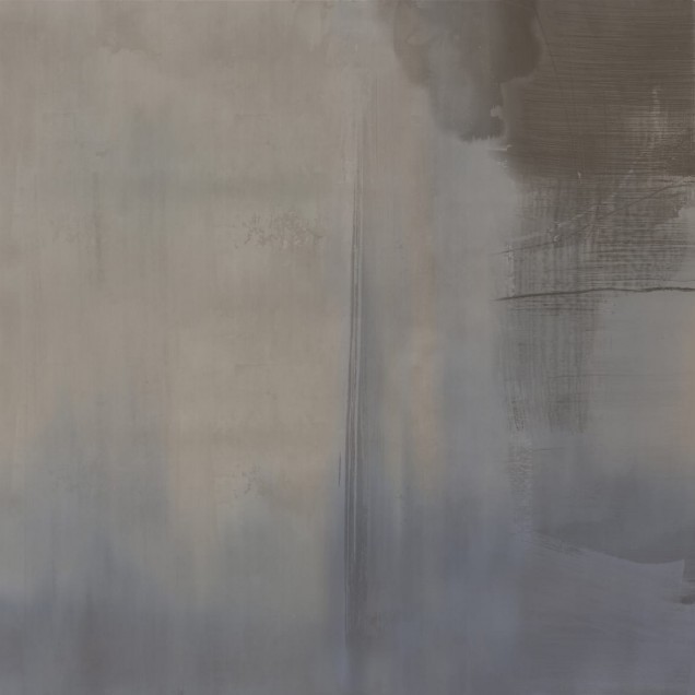 Tapet abstract minimalist Giorni, Variant 2, cu nuanțe neutre și linii fine
