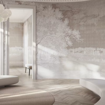 Tapet elegant cu design inspirat de natură