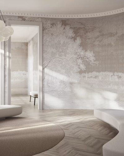 Tapet elegant cu design inspirat de natură