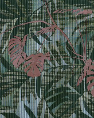 Tapet cu frunze tropicale - Miracle Variant 1