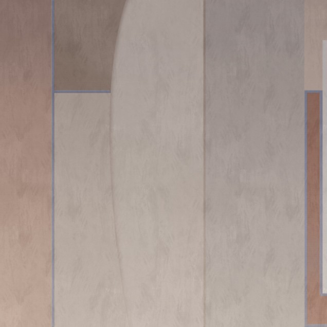 Tapet modern cu design geometric minimal, in nuană de bej ăi roz, perfect pentru a adăuga o notă de elegană oricărei camere din casă.
