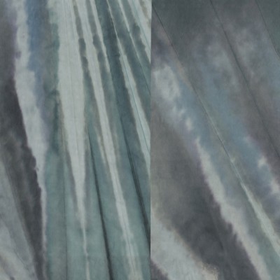 Tapet cu design abstract in nuante de gri si albastru
