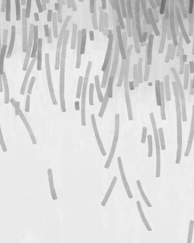 Tapet cu linii gri delicate, cu un design abstract