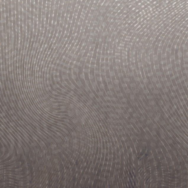 Tapet cu design minimalist, cu linii fine si ondulate intr-o nuanta de gri