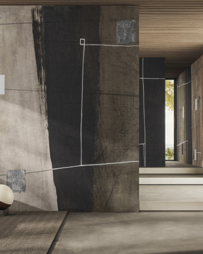 Fototapet modern, geometric, cu design minimalist, perfect pentru un interior modern si stilat.