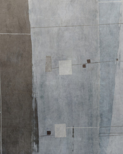 Tapet abstract minimalist cu linii curate si culori discrete