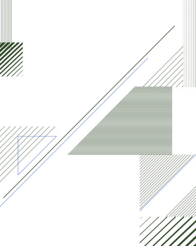 Tapet geometric cu linii fine si culori neutre.