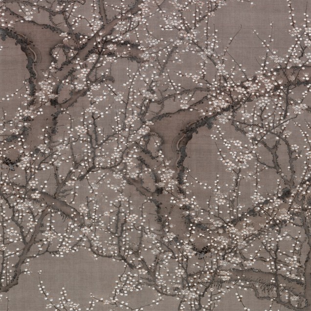 Tapet cu design floral elegant și minimalist