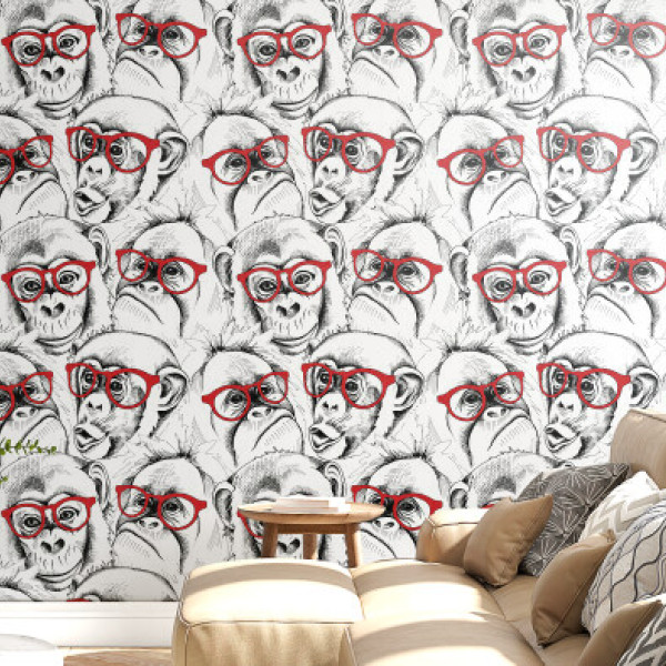 Heartthrob Chimpanzee, dintr-o bucată, GrandCanvas