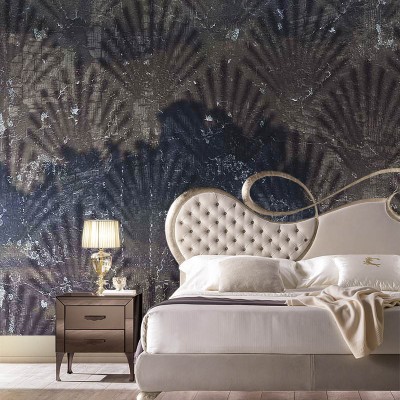 Tapet contemporan Dirty Arabesque cu un design unic si sofisticat. Tapetul este perfect pentru a crea un dormitor elegant si modern.