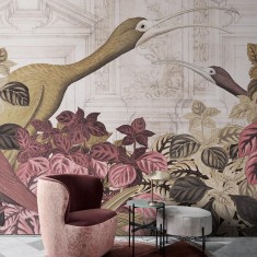 Fototapet contemporan Talking Birds, personalizat, Idea Murale