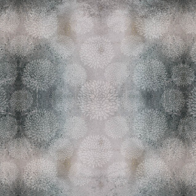 Fototapet modern cu imprimeu floral, Hypnotic Idea Mural