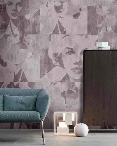 Tapet modern cu design abstract Layers of Time