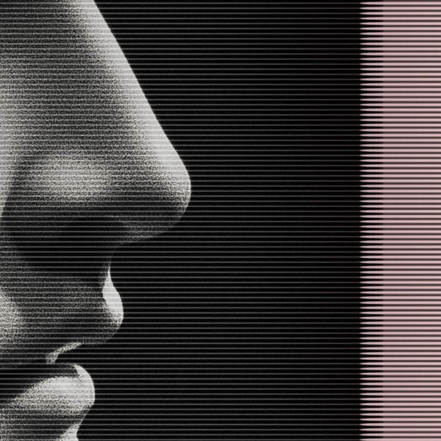Wallpaper contemporan cu un design minimalist, cu imaginea unei statui antice feminine, în tonuri de gri.