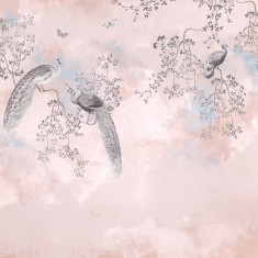 Fototapet contemporan Mudita, personalizat, idea murale