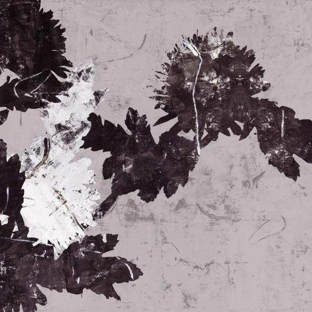 Tapet cu design floral abstract, perfect pentru un living, dormitor sau hol.
