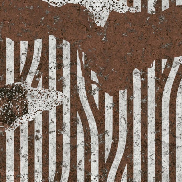 Tapet contemporan Terrazzo, cu design unic de terrazzo pe fundal de beton, ideal pentru living, dormitor sau birou.