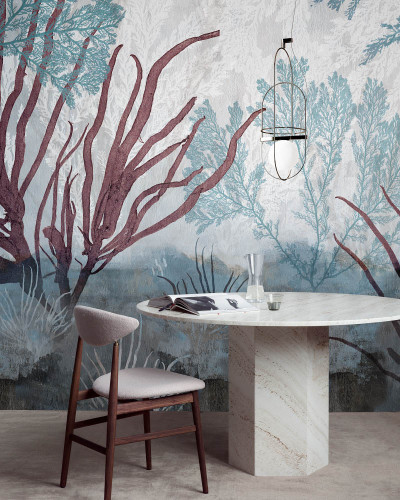 Tapet mural contemporan cu design abstract 