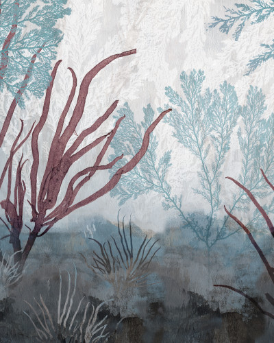 Tapet mural contemporan cu design abstract 