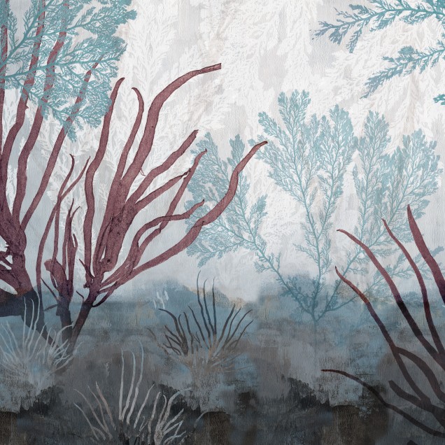 Tapet mural contemporan cu design abstract 