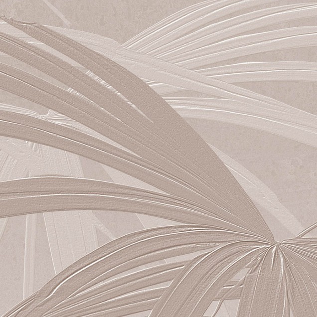 Tapet modern cu frunze delicate