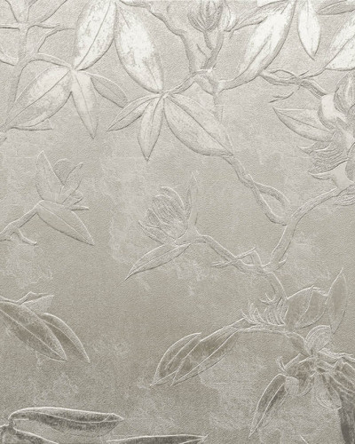 Tapet floral contemporan cu design de magnolie