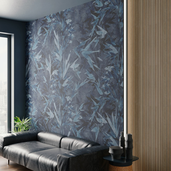 Light and Shadows / Painted Leaves, Variant 1, Inkiostro Bianco