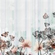 Fototapet Sketchbook / Flowerlines, Variant 1, Inkiostro Bianco