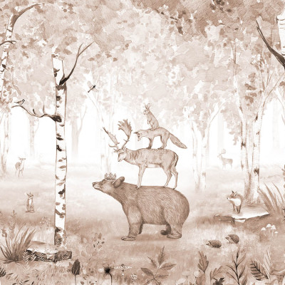 Bear King - Brown, Kikki Belle