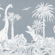 Monochrome Dino - Blue, Kikki Belle