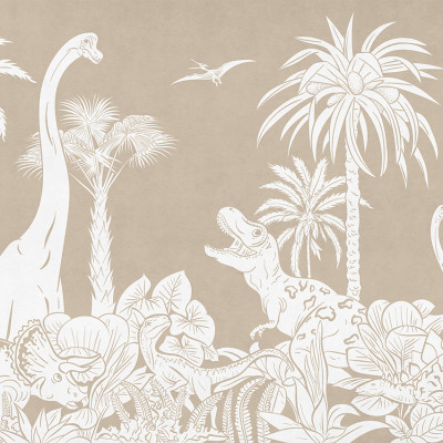 Monochrome Dino - Brown, Kikki Belle
