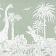 Monochrome Dino - Green, Kikki Belle