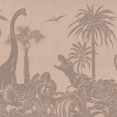 Monochrome Dino - Pink Vintage, Kikki Belle
