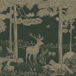 Monochrome Forest - Green Vintage, Kikki Belle