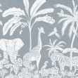 Monochrome Jungle - Blue, Kikki Belle