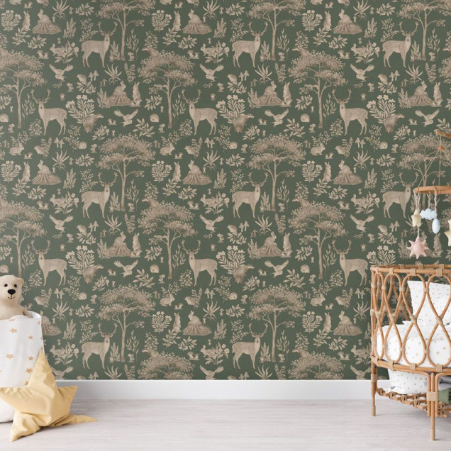 Tapet cu design vintage 