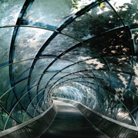 Fototapet Tunnel of Glass, personalizat, Rebel Walls