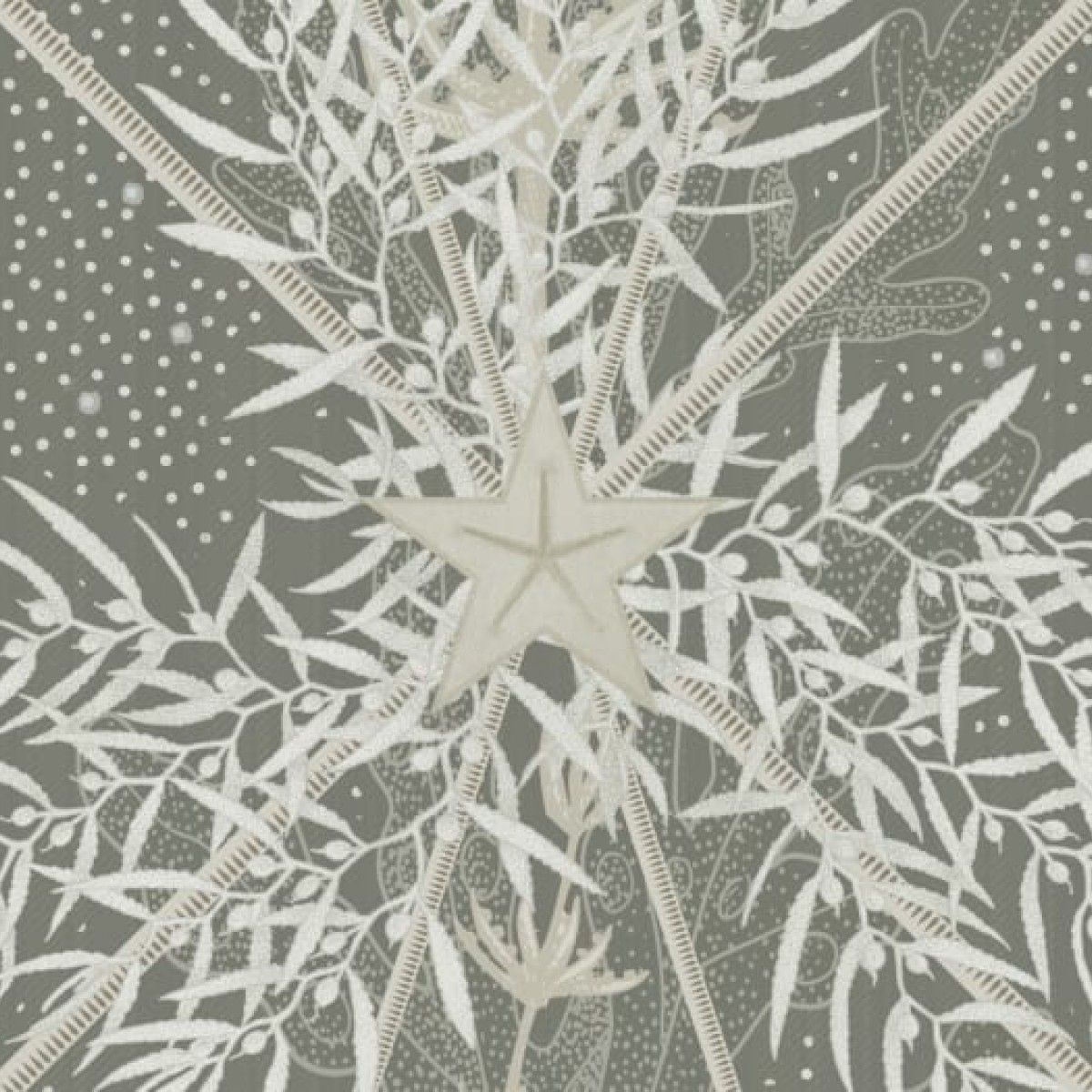 Fototapet Seaweed & Stars, Green, personalizat, Rebel Walls