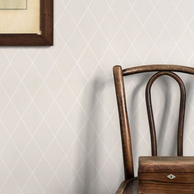 Tapet lavabil cu design subtil de romburi