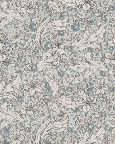 Tapet lavabil Mattias Wheat cu design floral elegant, perfect pentru a adăuga o notă de rafinament oricărei camere.