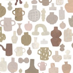 Tapet lavabil Emilia Ilke Pastel, personalizat, Sandberg