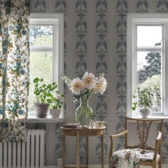 Tapet lavabil Sophie Indigo Blue, Sandberg, 5.3mp / rola