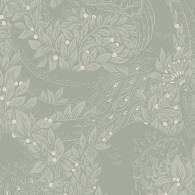 Tapet lavabil, Evelina Sage Green, cu un design discret, modern, în nuanțe de verde salvie.